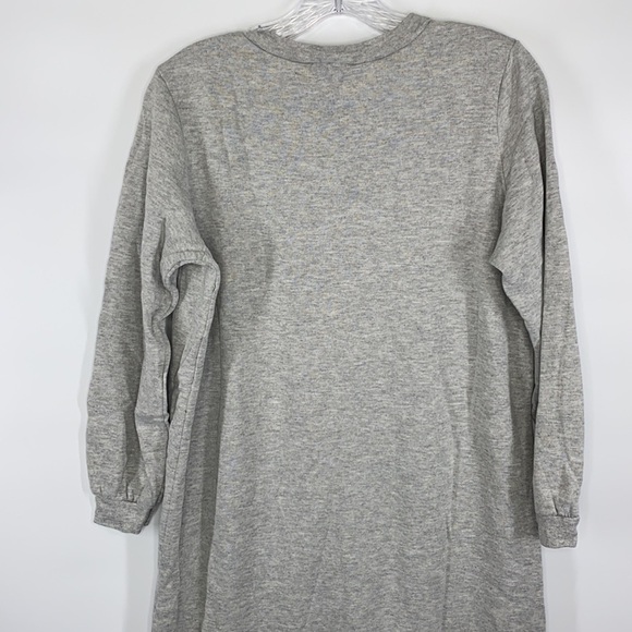 Vintage Comfy Club "Beary Sweet Memories" Gray Long Sleeve Nightgown - Picture 2 of 11